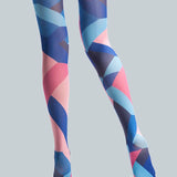 Ketty - Strømpebukser/leggings med popart-print