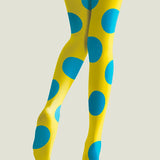 Else - Prikkede leggings-strømpebukser