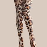 Harriet - Leggings med leopardprint