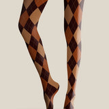 Herdis - Ternede leggings-strømpebukser