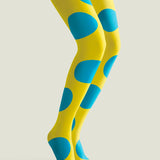 Else - Prikkede leggings-strømpebukser