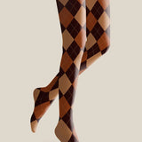 Herdis - Ternede leggings-strømpebukser