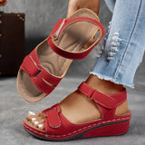 Ellie - Sandaler med kilehæle