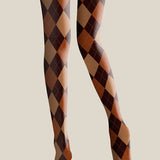 Herdis - Ternede leggings-strømpebukser