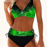 Earle - Farverig bikinibadedragt