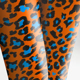 Karoline - Strømpebukser med jungle- og leopardprint