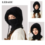 Majbritt - Vinter Beanie Hue 3-i-1