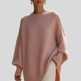 Thalia - Oversize poncho sweater – Den perfekte kombination af trend og komfort