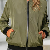 Anne™ | Afslappet Bomberjakke til Hverdag