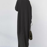 Anne™ | Elegant Vinter Maxikjole til Kvinder med Lange Ærmer