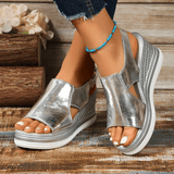 Selma - Damesandaler med platform