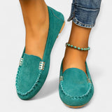 Malene - Loafers med metalelementer