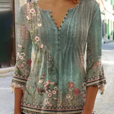 Anne™ | Blomstret Tunika