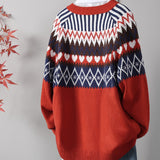 Anne™ | Klassisk Strikcardigan med Mønster