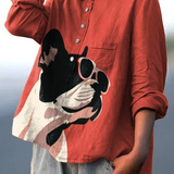 Evie | Moderne linnedskjorte
