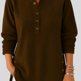 Katarina - Strikket pullover med lange ærmer