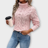 Ragnhild - Elegant pullover med rullekrave