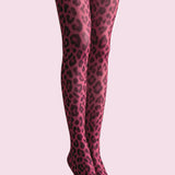 Caja - Leggings med leopardmønster