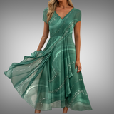 Anne® | Midikjole med V-hals