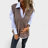 Justina - Strikket vest