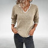 Anne™ | Blød og Enkel Strikbluse