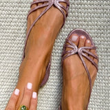 Gry | Gyldne Sandaler Sommer Elegance