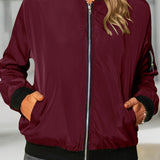 Anne™ | Afslappet Bomberjakke til Hverdag