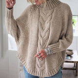 Anne™ | Elegant poncho-inspireret trøje