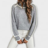 Sabrina - Komfortabel sweater med høj krave