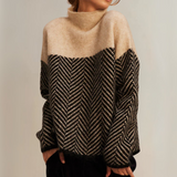 Anne™ | Bomulds-rullekravesweater