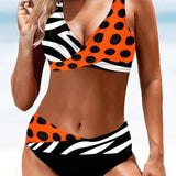 Earle - Farverig bikinibadedragt