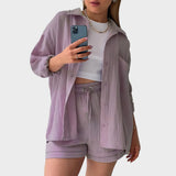 Alma Marie - Sæt med shorts og t-shirt