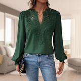 Anne™ | Elegant damebluse med løse ærmer