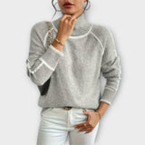 Sabrina - Komfortabel sweater med høj krave