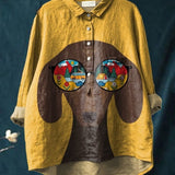 Anne™ | Stilfuld kunstbluse – føl dig elegant og uimodståelig