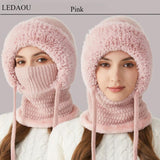 Majbritt - Vinter Beanie Hue 3-i-1