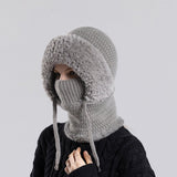 Majbritt - Vinter Beanie Hue 3-i-1