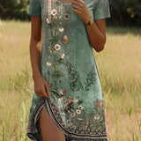 Anne™ | Elegant sommerkjole med blomster