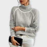 Sabrina - Komfortabel sweater med høj krave