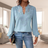 Anne™ | Elegant damebluse med løse ærmer