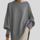 Thalia - Oversize poncho sweater – Den perfekte kombination af trend og komfort