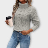 Ragnhild - Elegant pullover med rullekrave