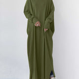 Anne™ | Elegant Vinter Maxikjole til Kvinder med Lange Ærmer