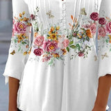 Anne™ | Blomstret Tunika