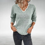 Anne™ | Blød og Enkel Strikbluse