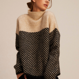 Anne™ | Bomulds-rullekravesweater