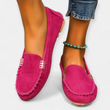 Malene - Loafers med metalelementer