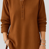 Katarina - Strikket pullover med lange ærmer