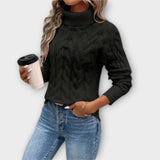 Ragnhild - Elegant pullover med rullekrave