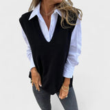 Justina - Strikket vest